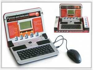 игрушка компьютер с русским и английским JS052895