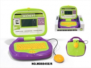 игрушка компьютер с русским и английским JS052908